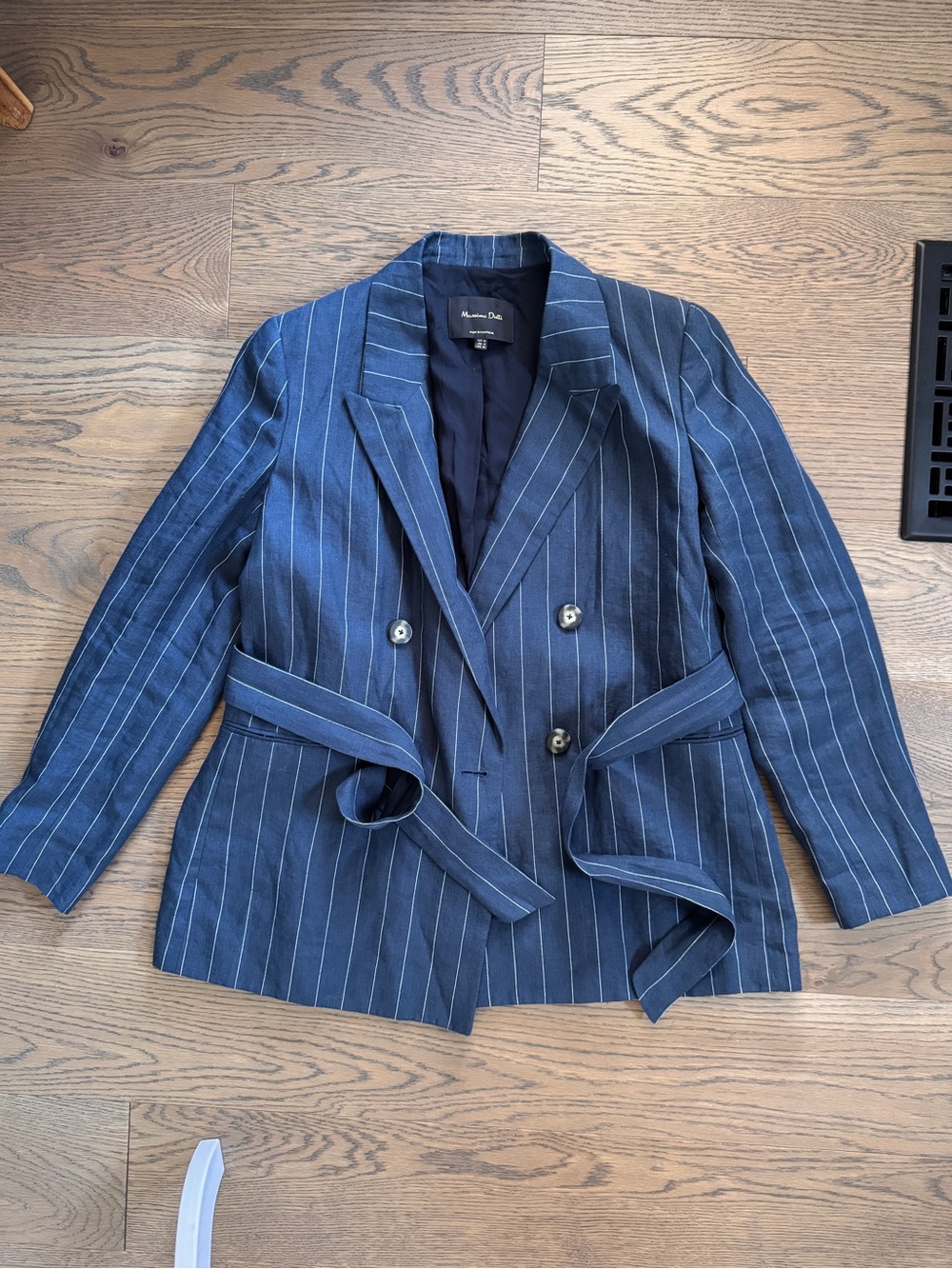Massimo Dutti | Linen Blazer - Picture 2 of 11